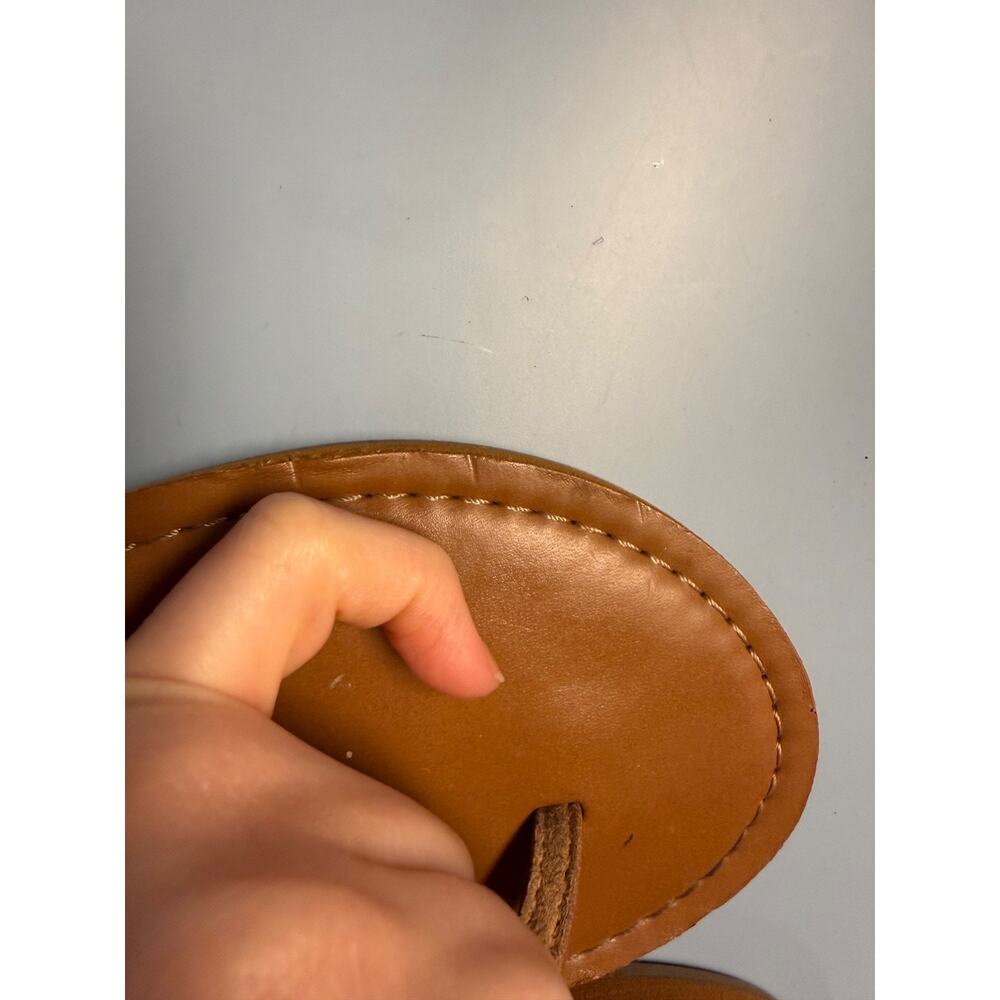 Universal Thread Women’s Sandals Size 7 Brown Braided Straps, Flip Flop - Picture 7 of 13